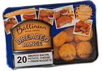 Ballineen cooked breaded range