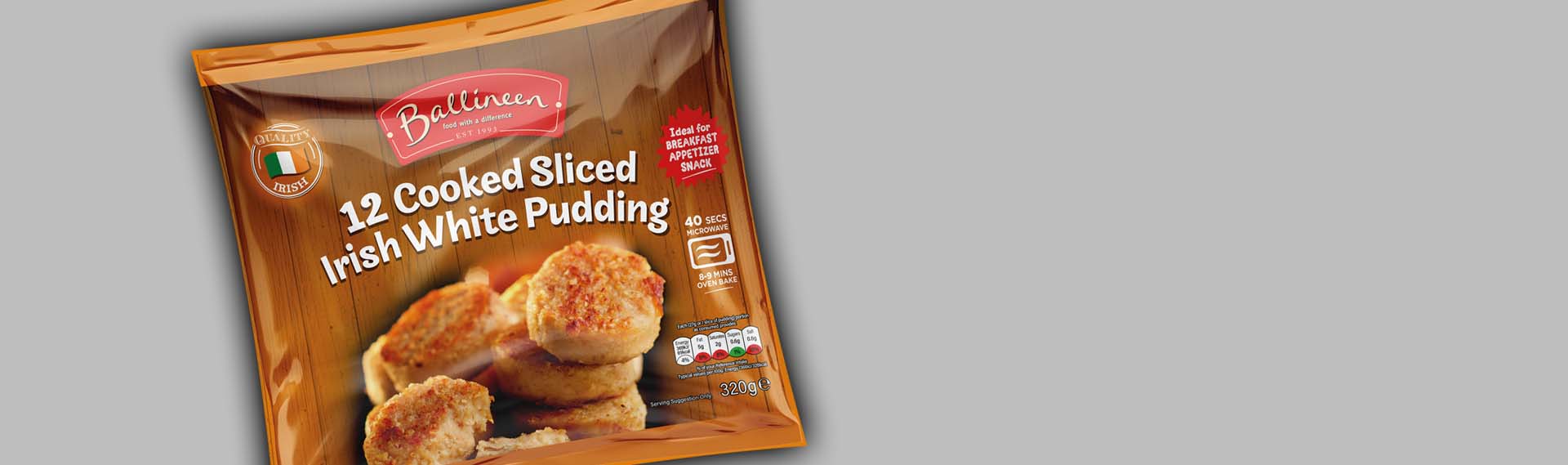 Irish white pudding